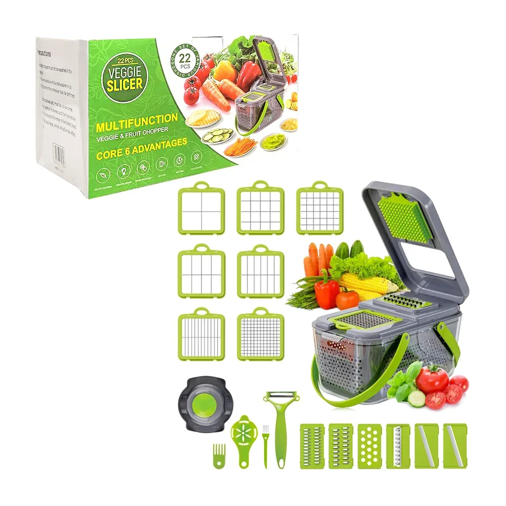 Cortador multifuncional con 22pcs, navajas intercambiables / zy-zh2506