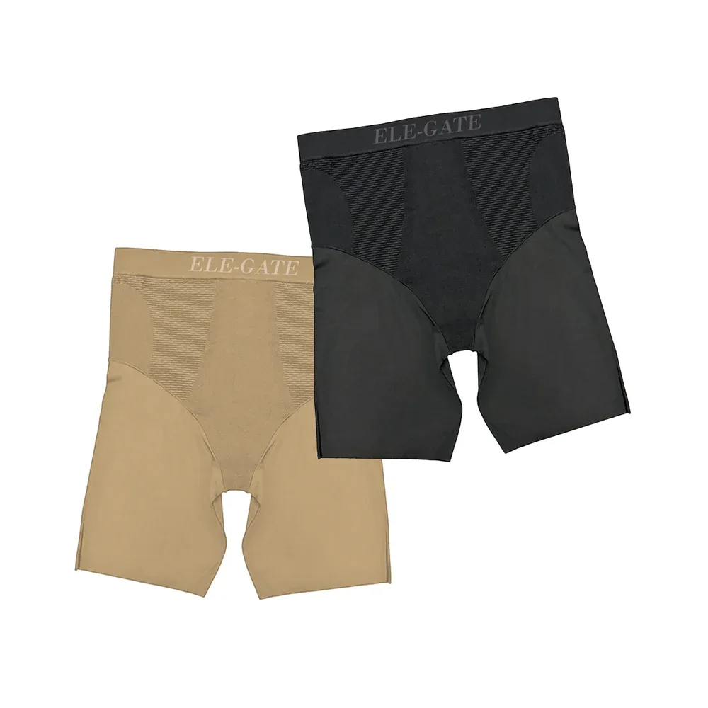 Calzoncillos de cintura alta tipo short elástico, variedad de colores y tallas / rop.56