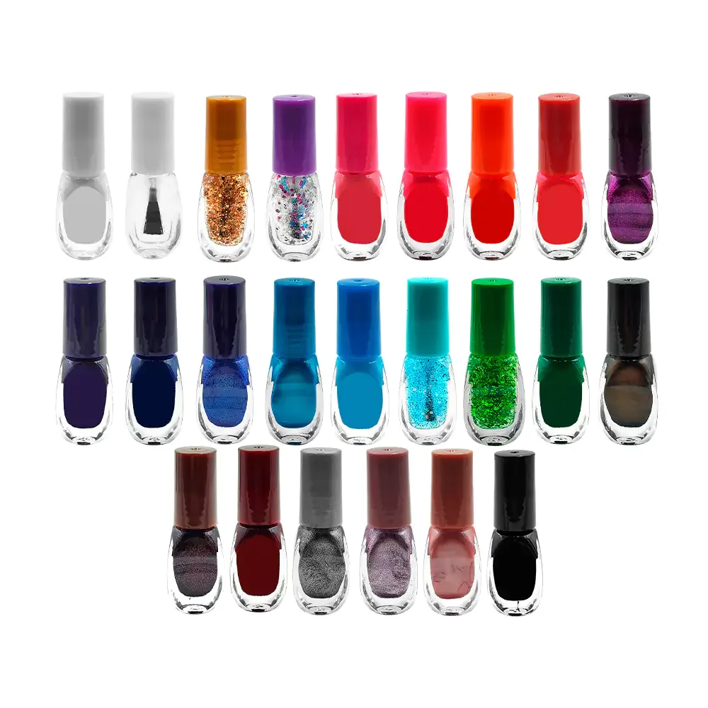 1pz esmalte de uñas con forma alargada, 8ml, variedad de colores y terminados