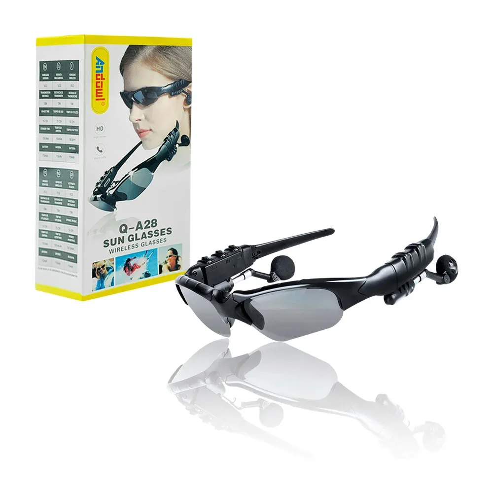 Lentes de sol inteligentes andowl, bluetooth con audífonos inalámbricos