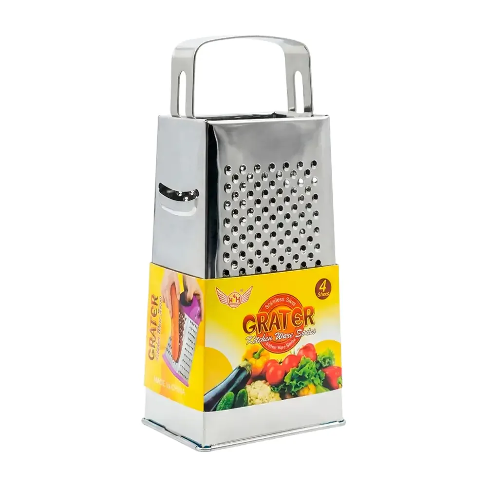 Rallador metálico de 23x10x7.6 cm con mango ergonomico / a4192
