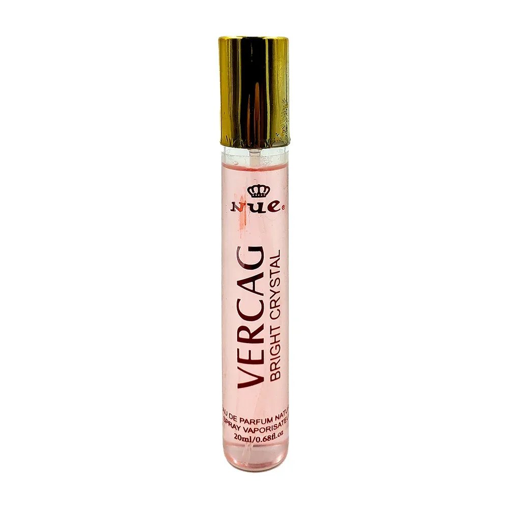 Kit de 3 lociones para el cuerpo con perfume de 88ml, crema de 80ml y perfume de bolsillo 20ml / vercag bright crystal
