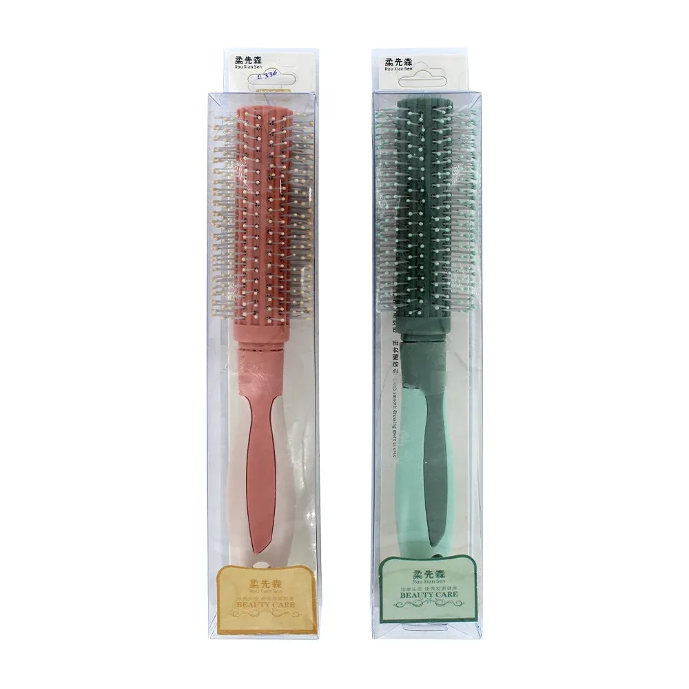 Cepillo redondo para el cabello beauty care, variedad de colores / a336