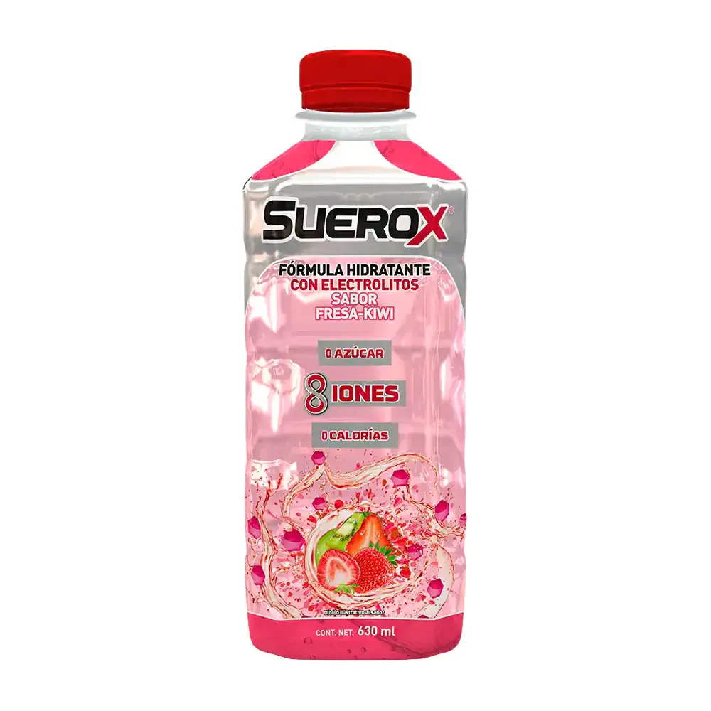 Bebida hidratante suerox sabor fresa kiwi 630ml / 032264