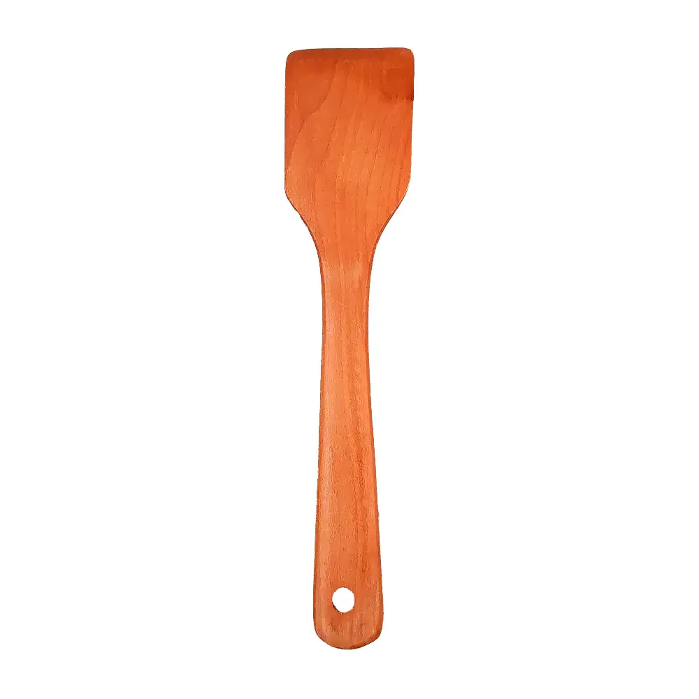Pala - espatula de madera para cocinar, 28.5, diseño plano 6.5 de ancho / a4633