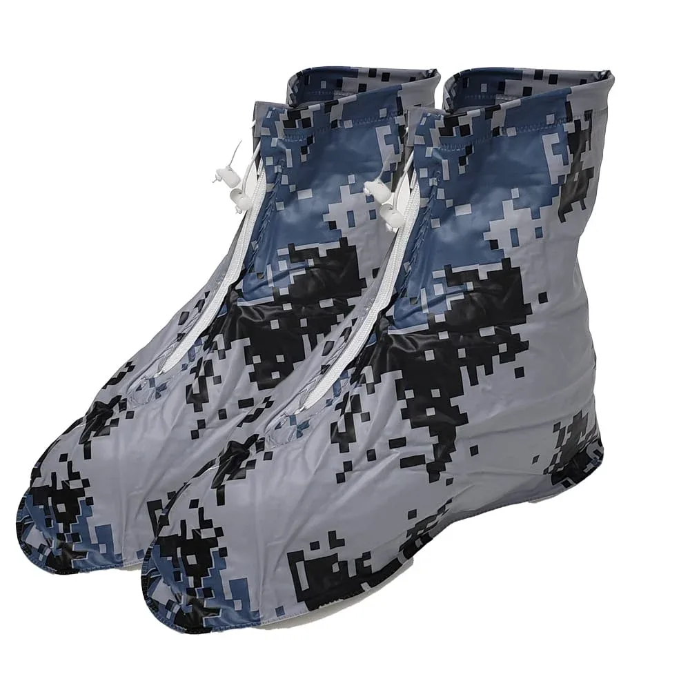Par de cubre zapatos impermeables tipo bota para adulto con suela antiderrapante, variedad de diseños y tallas / 225