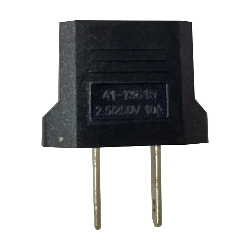 1pza Clavija convertidor adaptador europeo a americano 2.5/250v 10a / 41-13619 / X240 / 10893 / zjt-8104