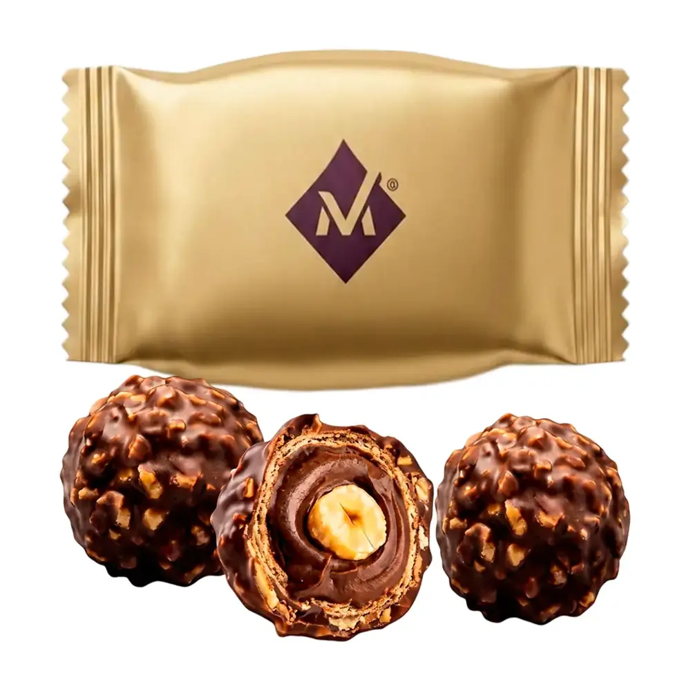 1pz chocolate español, galleta cubierta de avellana, relleno de cocoa y avellana, 13.5g / 003538