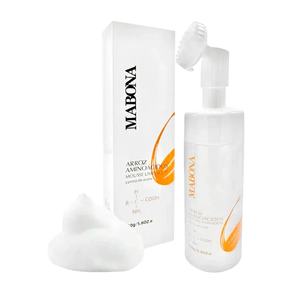 Espuma limpiadora mabona, con vitamina c, arroz y aminoácidos, 150g / 0019