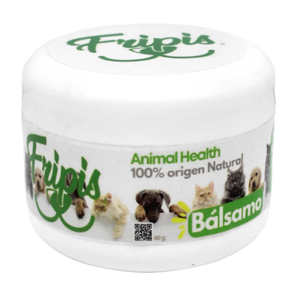 Frasco con bálsamo humectante fripis para mascotas, 60g a 70g / 123457
