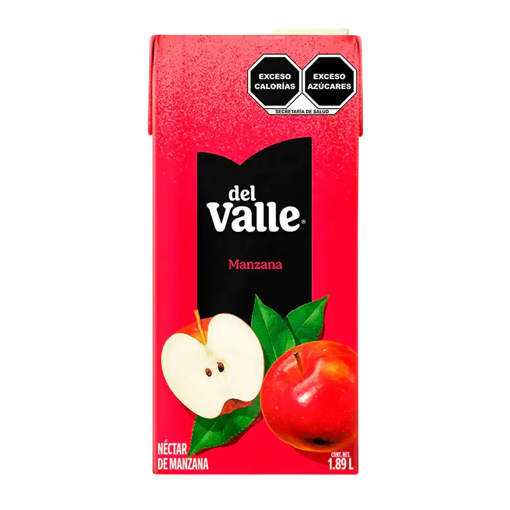 Mini jugo del valle sabor manzana, 250ml / 336029