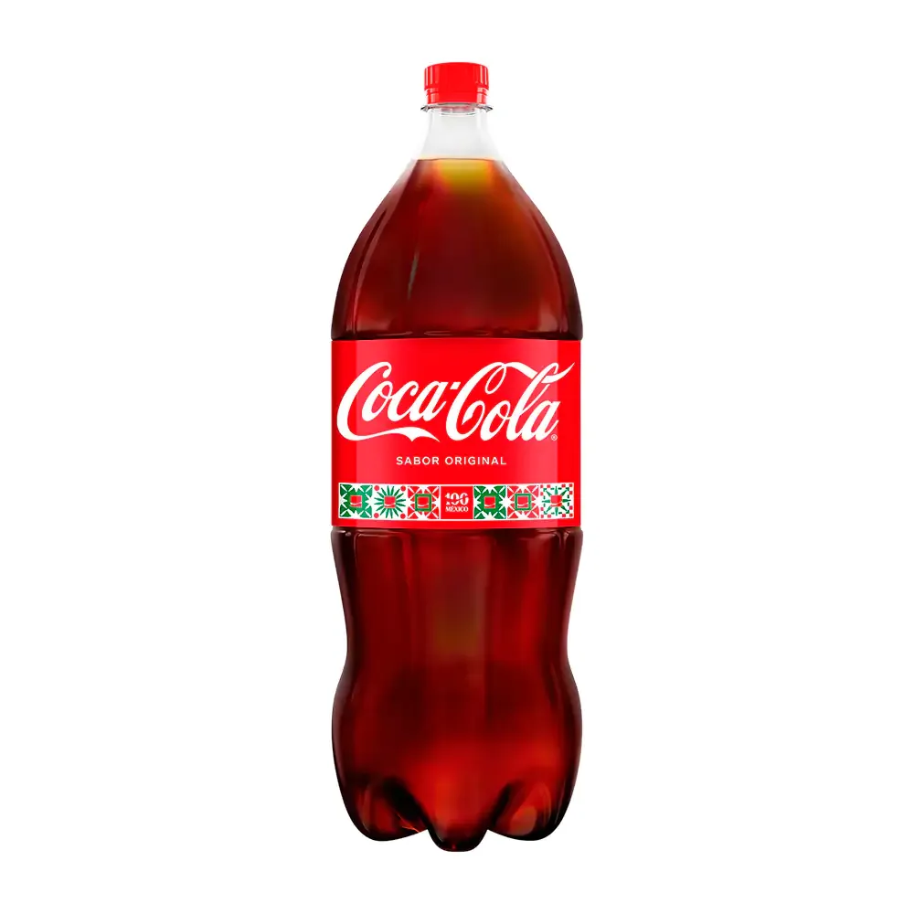 1pza botella de coca cola original, refresco reducido en azúcar, 1.25 litros / 313525
