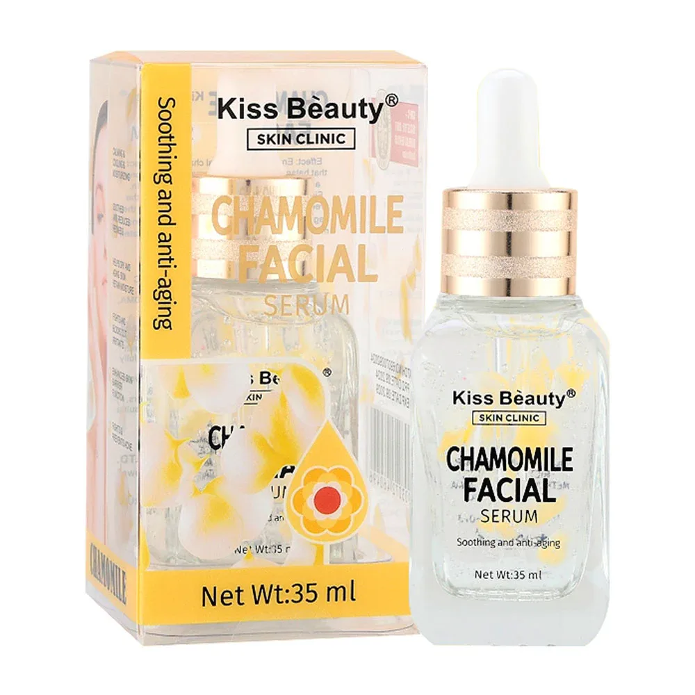 Serum facial con extracto de manzanilla, suavizante y antiarrugas, 35ml