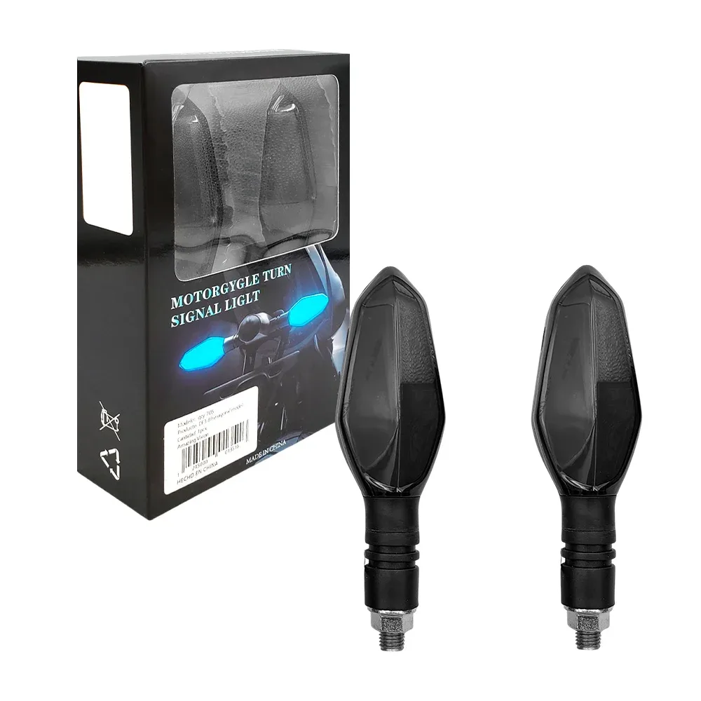 Paquete con 2 lámparas - luces intermitentes para motocicleta, 6.5w-12v / df3-b