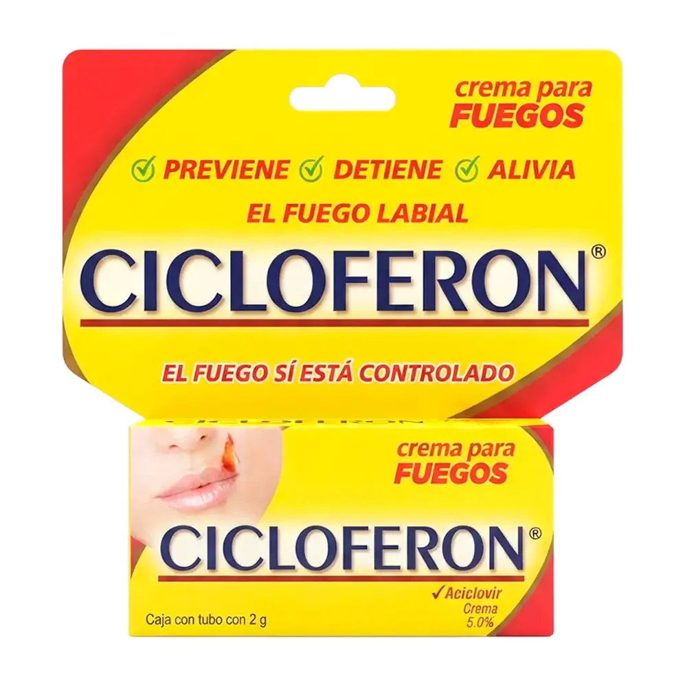 Cicloferon crema para fuegos, 2g / 303047