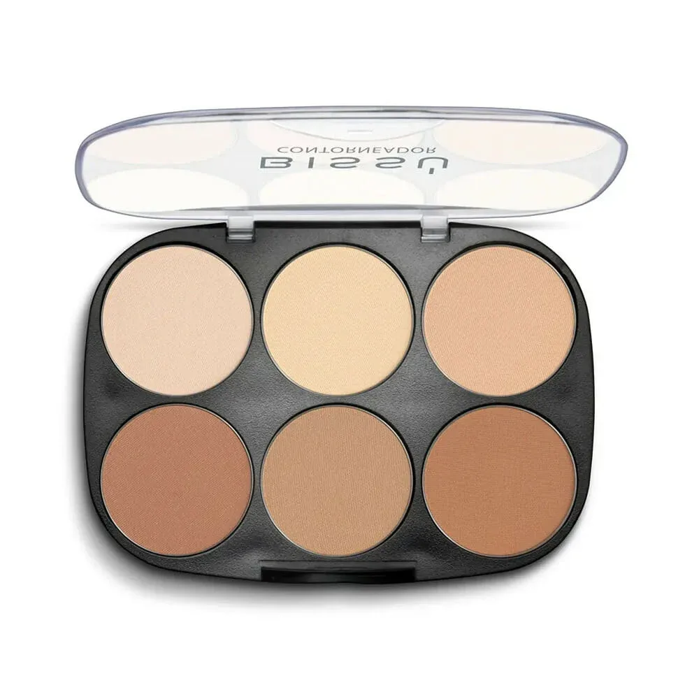 Contorneador de 6 tonos bissú para rostro, tono 01 claro a medio 24g / 358151