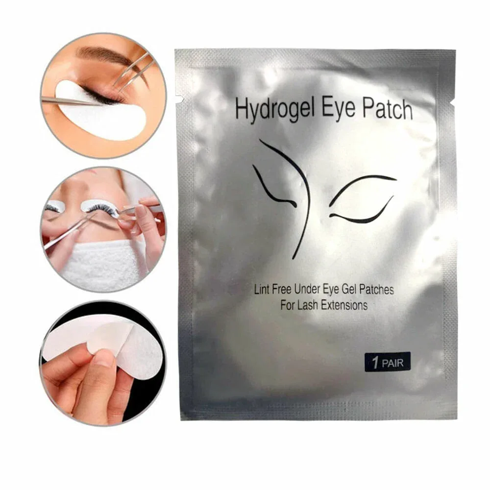 Parches de hidrogel para aplicación de pestañas, 2 pzas / hydrogel eye patch