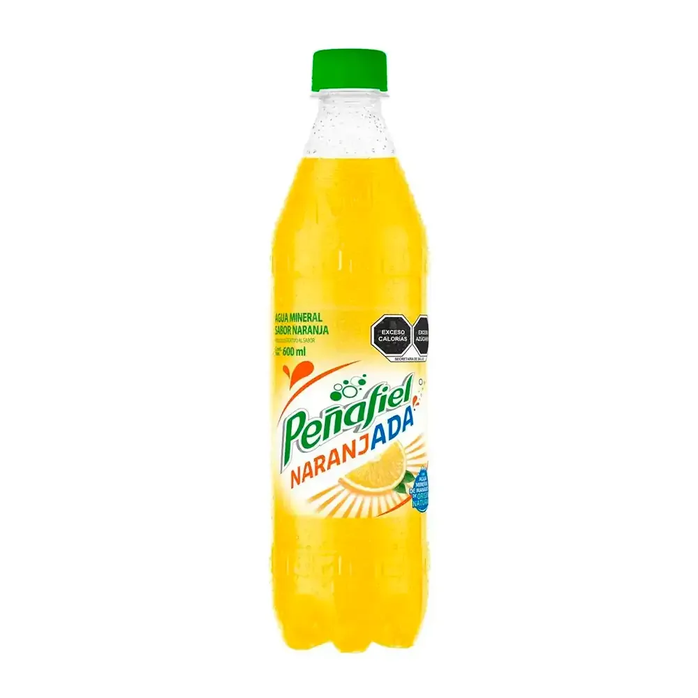 1pza naranjada mineral peñafiel, 600ml / 839854