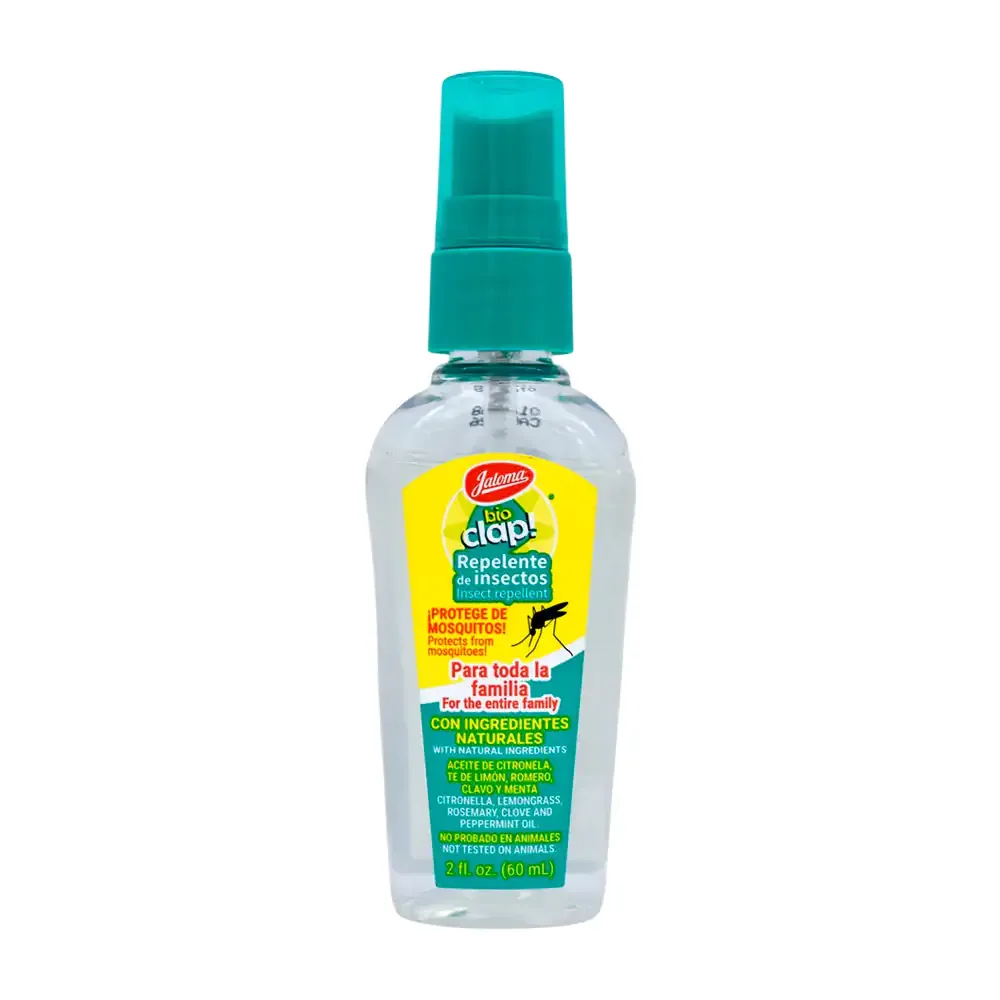 Repelente jaloma bio clap en spray para insectos con aceite de citronela, 60ml / 471452