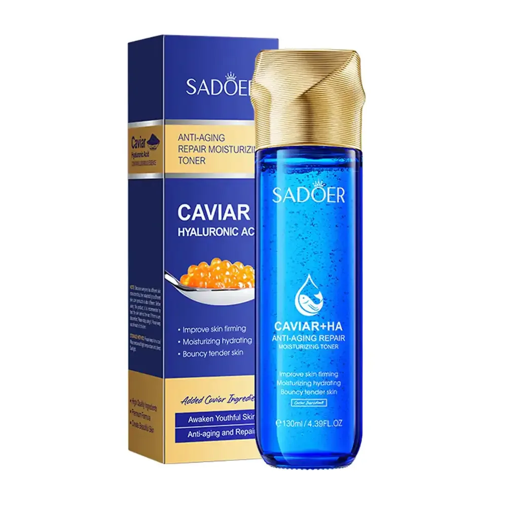 Limpiador facial con ácido hialurónico de caviar para el cuidado de la piel