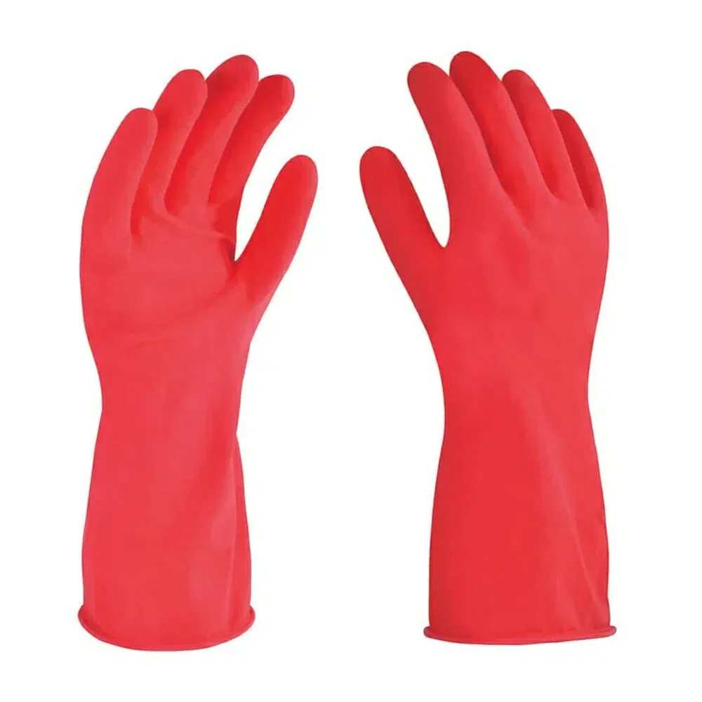 1pza Guantes de látex santul con textura en relieve para mayor agarre, variedad de tallas / 8851