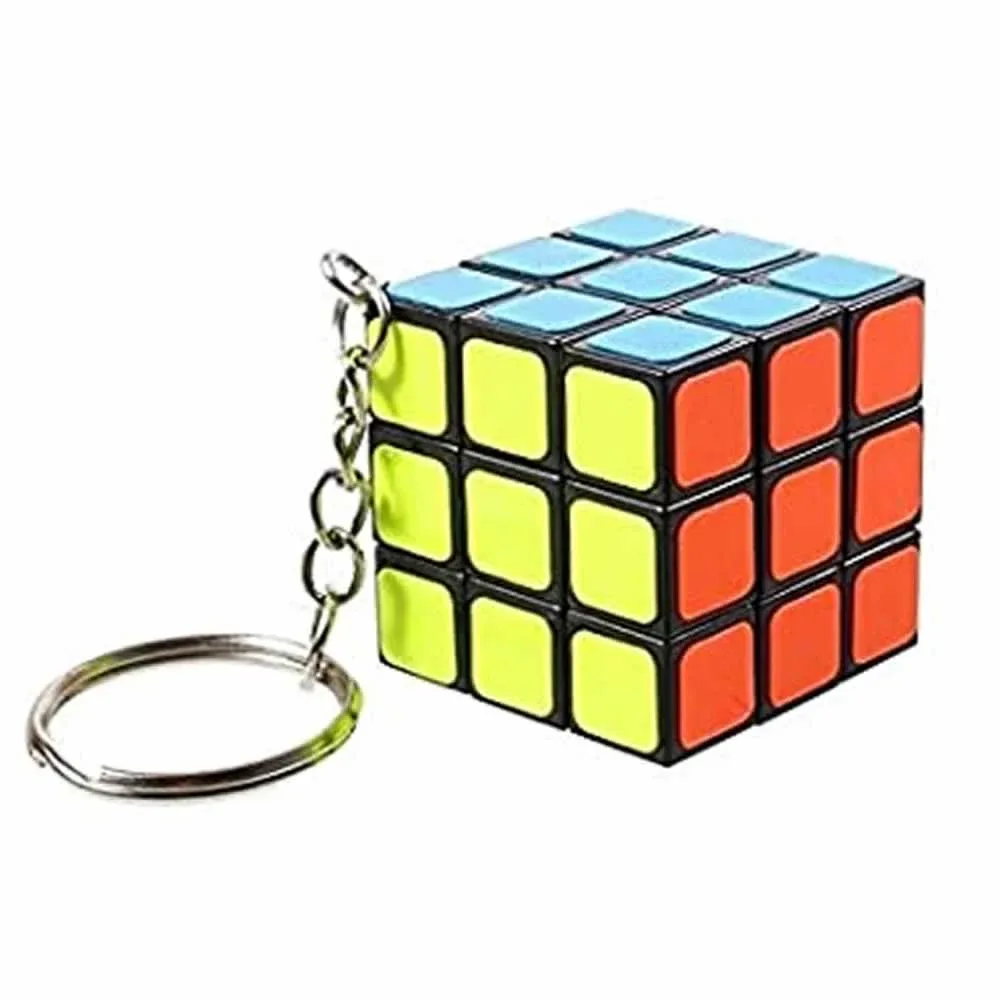1pza Llavero cubo rubik zj-0565 / y-019-1 / g-745-400