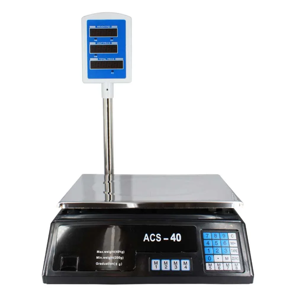 Báscula digital electrónica grande / acs-40