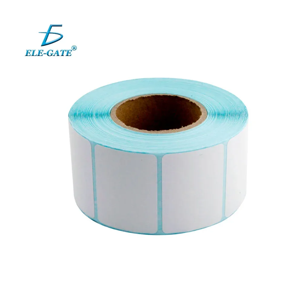 Rollo de papel tipo etiqueta térmica 40mm x 30mm, 1000 piezas / pt.40x30x1