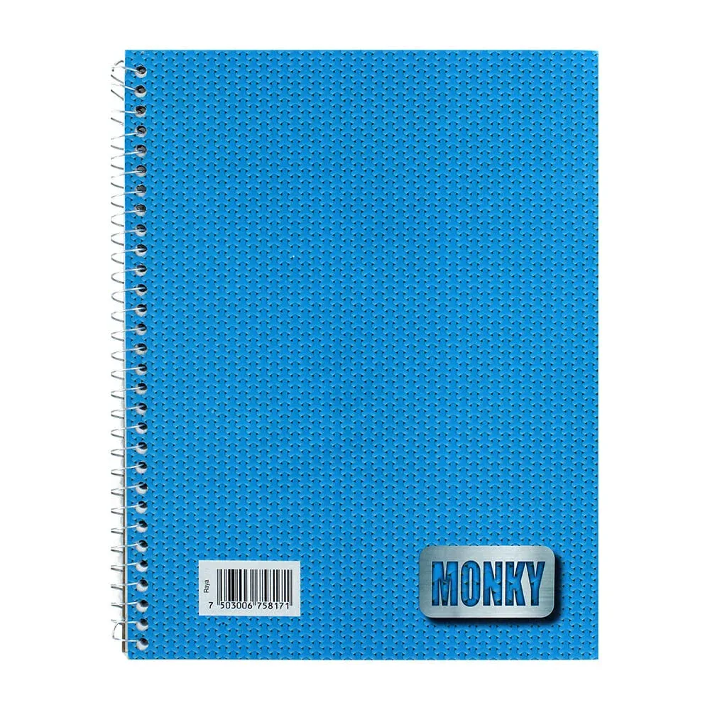 Cuaderno profesional de 100 hojas de raya / monky 58171