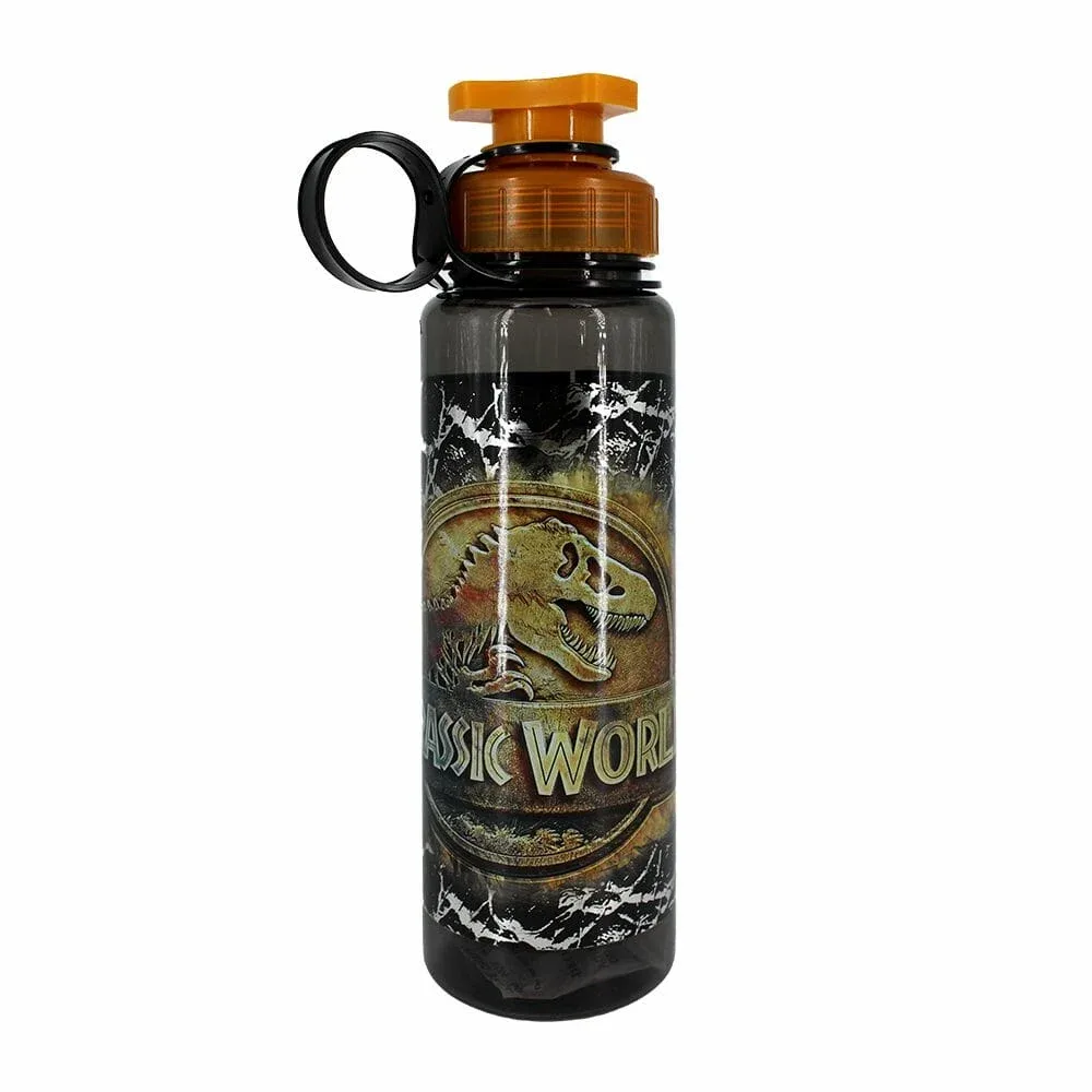 Botella de plástico con estampado de jurassic world, capacidad de 600ml / jurassic park / 1737-99