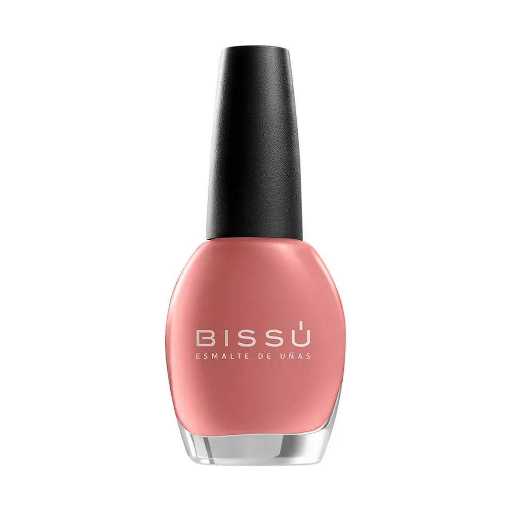 1pza Esmalte bissú para uñas, tono 051 perla rosa 15ml / b006323