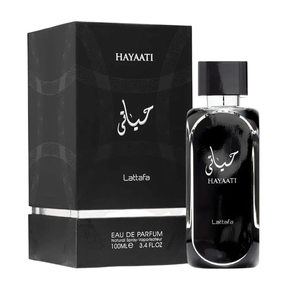 Perfume hayaati lattafa en spray con fragancia para hombre, 100ml / ab026