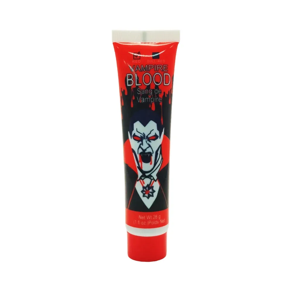 1pza Envase con sangre falsa de 28g para disfraz de vampiro / vampire blood / 166592
