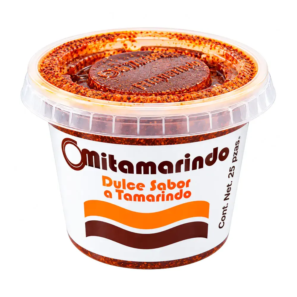 1pza Dulce mitamarindo con forma de sopa instantánea maruchan sabor tamarindo, 25g
