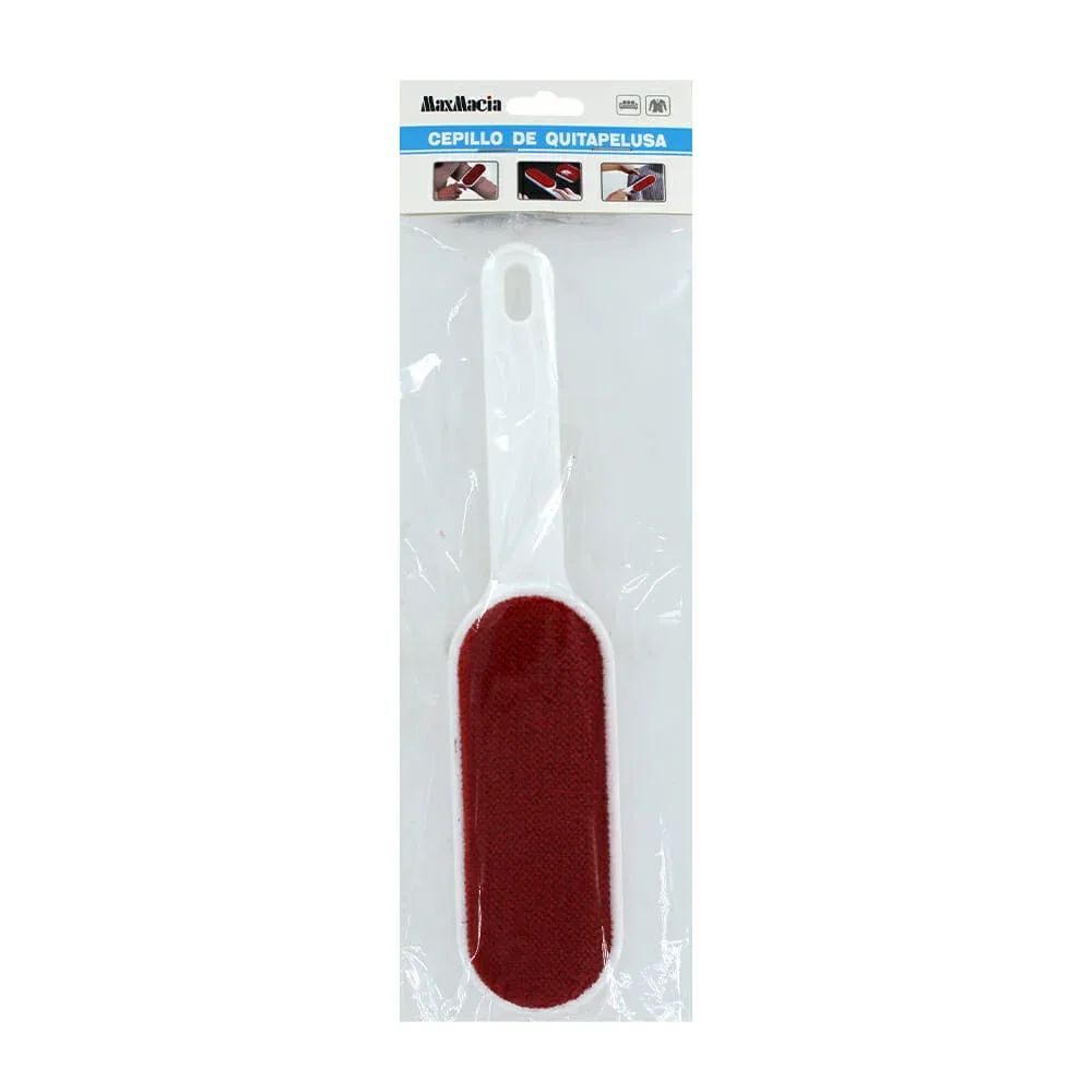 Cepillo / peine quita pelusa para ropa doble cara de plástico / maxmacia / 11134