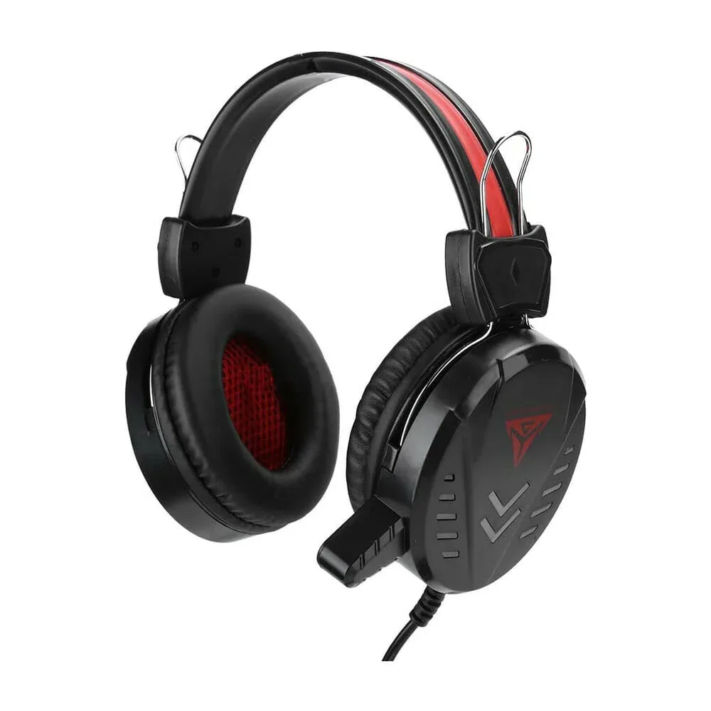 Audífonos diadema alámbrica gamingweapons e-sports con luz rgb y micrófono / a1