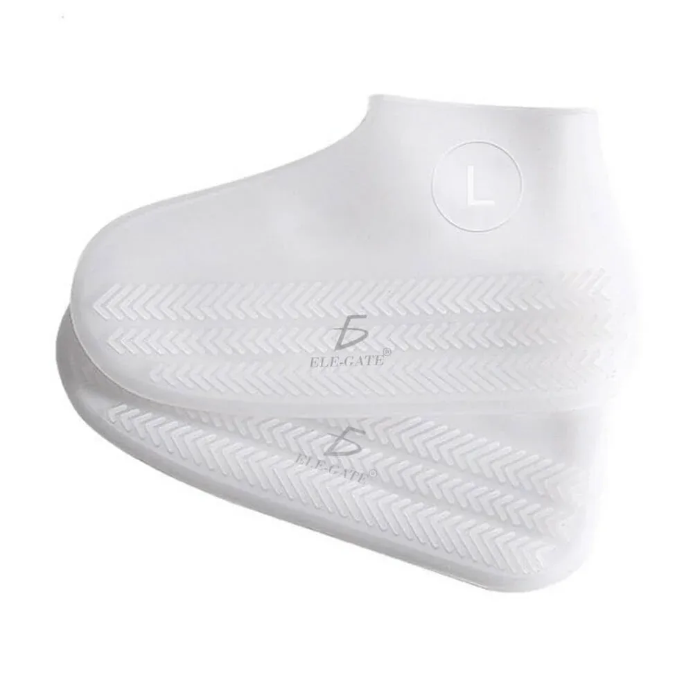 Botas unisex talla grande contra agua zapatos impermeable flattie lluvia con.48.l