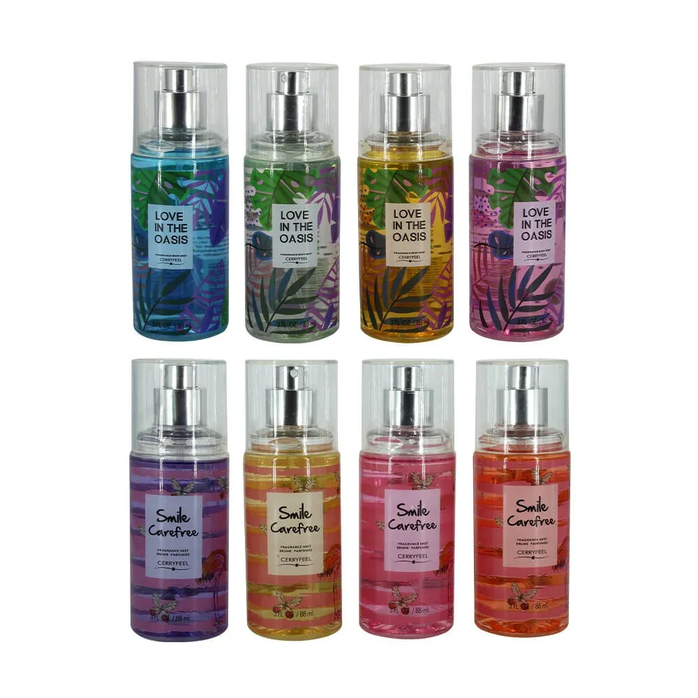 Perfume love in the oasis y smile carefree, variedad de diseños y olores cft01 / cf-t01a
