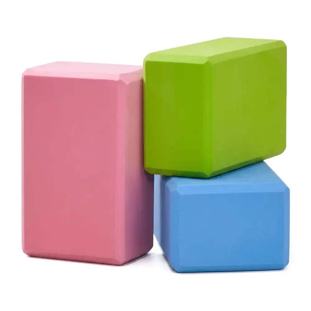 1pza Bloque de entramiento y estiramiento para yoga o pilates, variedad de colores