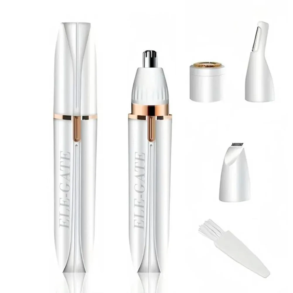 Depiladora facial 4 en 1 precisión y comodidad para mujeres y hombres / hog.1023
