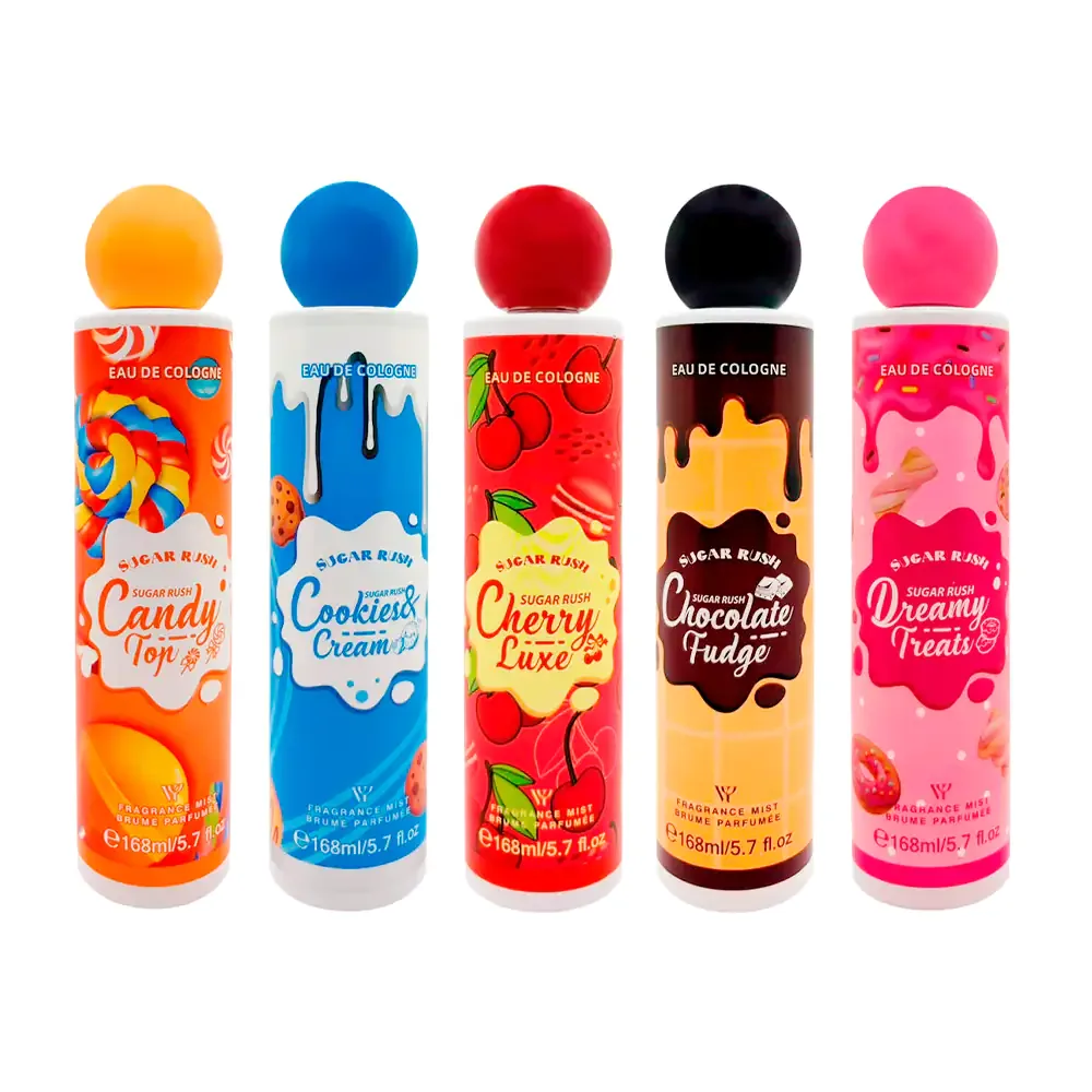 Perfumes corporales en spray con fragancias dulces, 168ml, variedad de aromas / lu99352