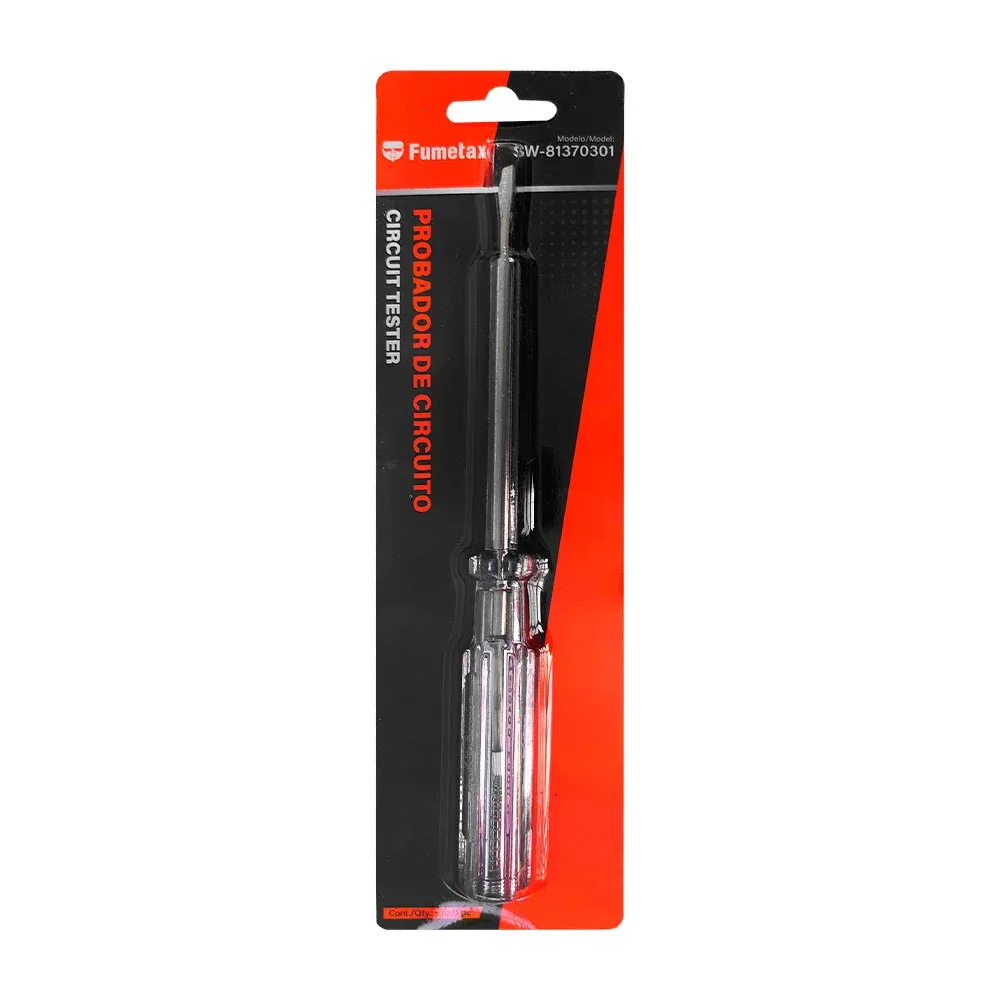 Blíster con probador de circuito fumetax de 19cm / sw-81370301
