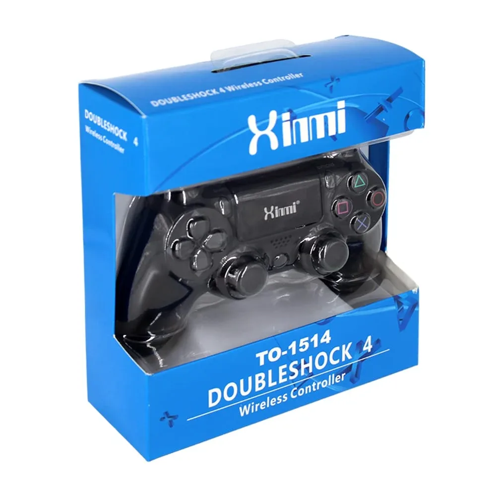 Joystick control inalámbrico xinmi doubleshock compatible con playstation 4 / to-1514