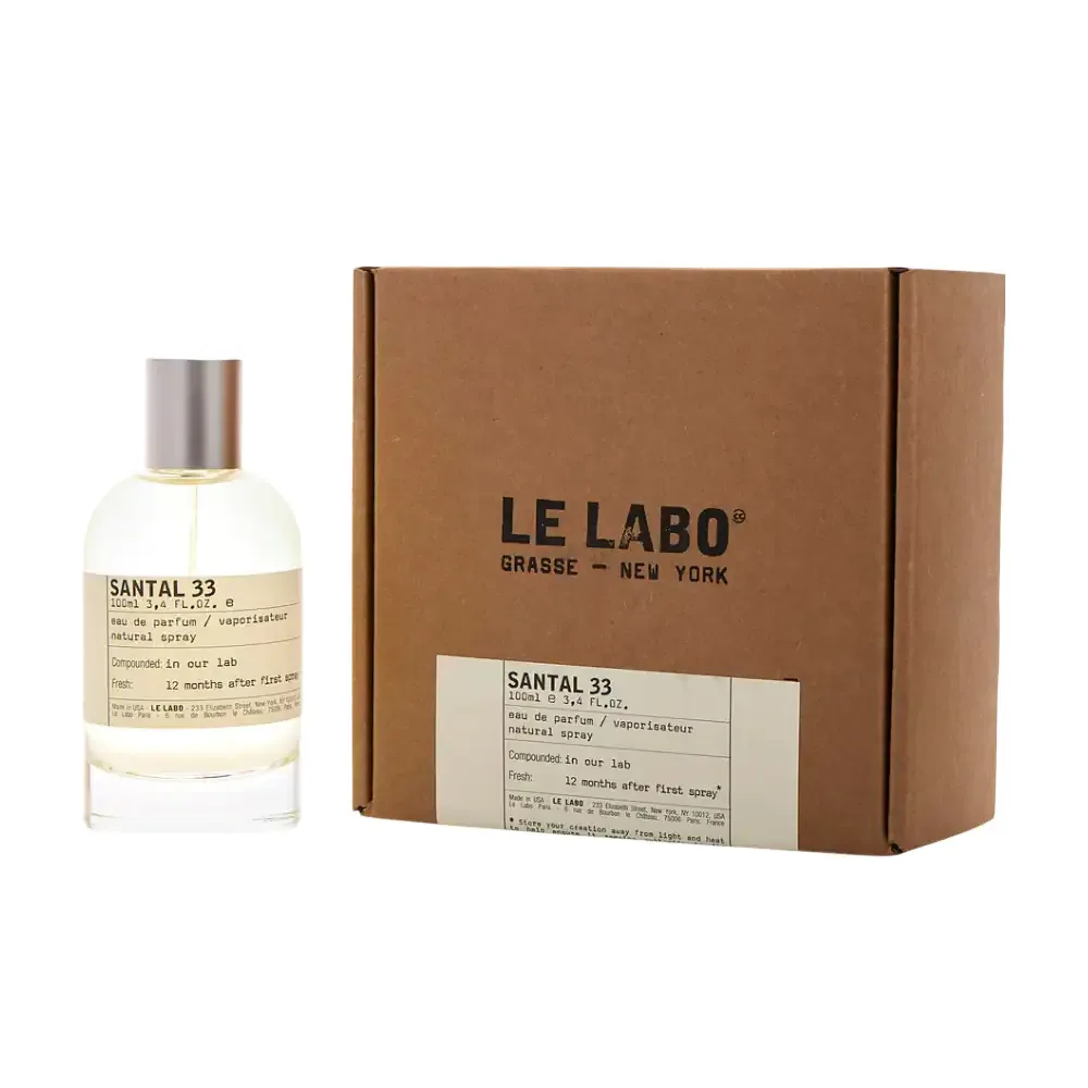 Perfume le babo santal 33 con fragancia en spray de 100ml, unisex