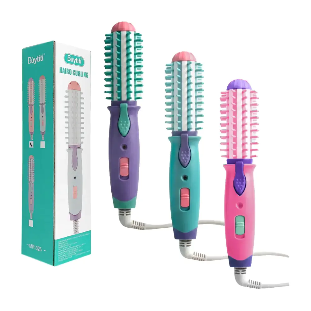 Plancha rizadora de cabello buytiti 2 en 1 con placa de cerámica, variedad