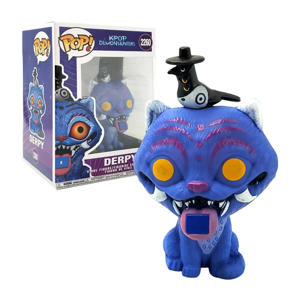 Figura coleccionable pop # 2260 con diseño de derpy / kpop demon hunters