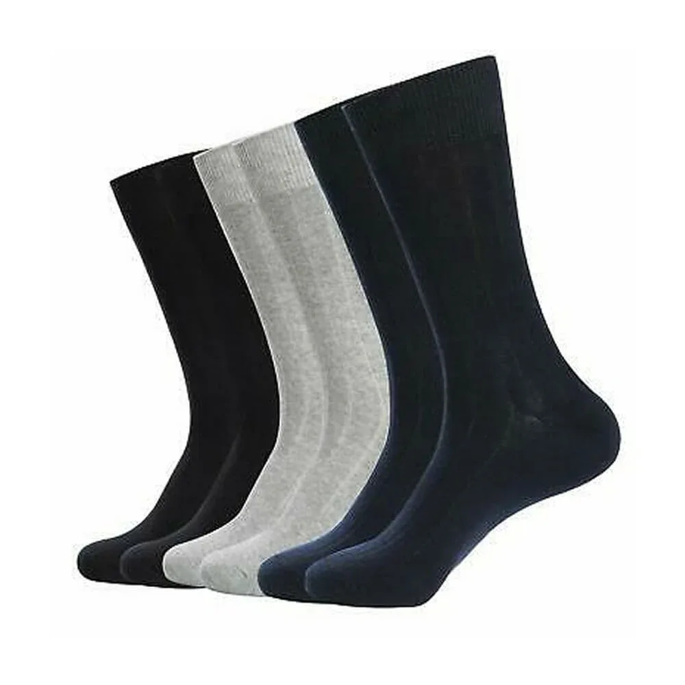 Par de calcetines largos para personas diabéticas, variedad de colores / lex / benllif