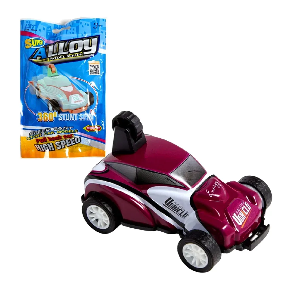 1pza Mini carro stunt spin con fricción y rotación de 360° / alloy model/ 704605