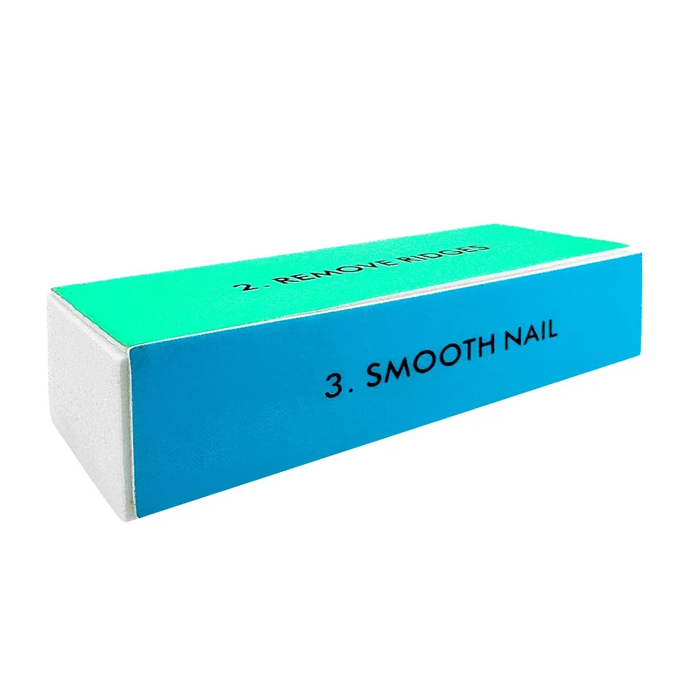 Lima pequeña rectangular 4 en 1, variedad de colores / g3364 / lima profesional / lima pulidora