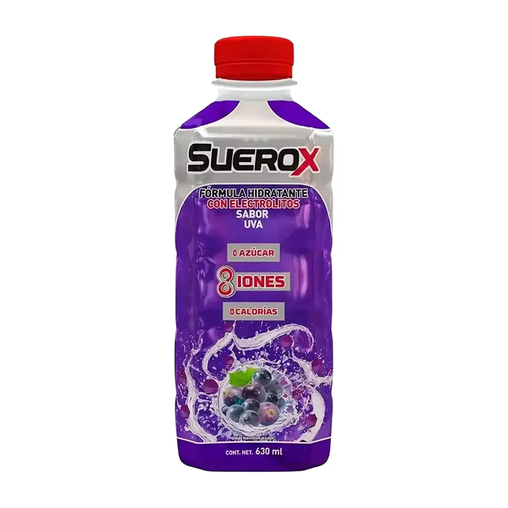 Bebida hidratante suerox sabor uva 630ml / 032271